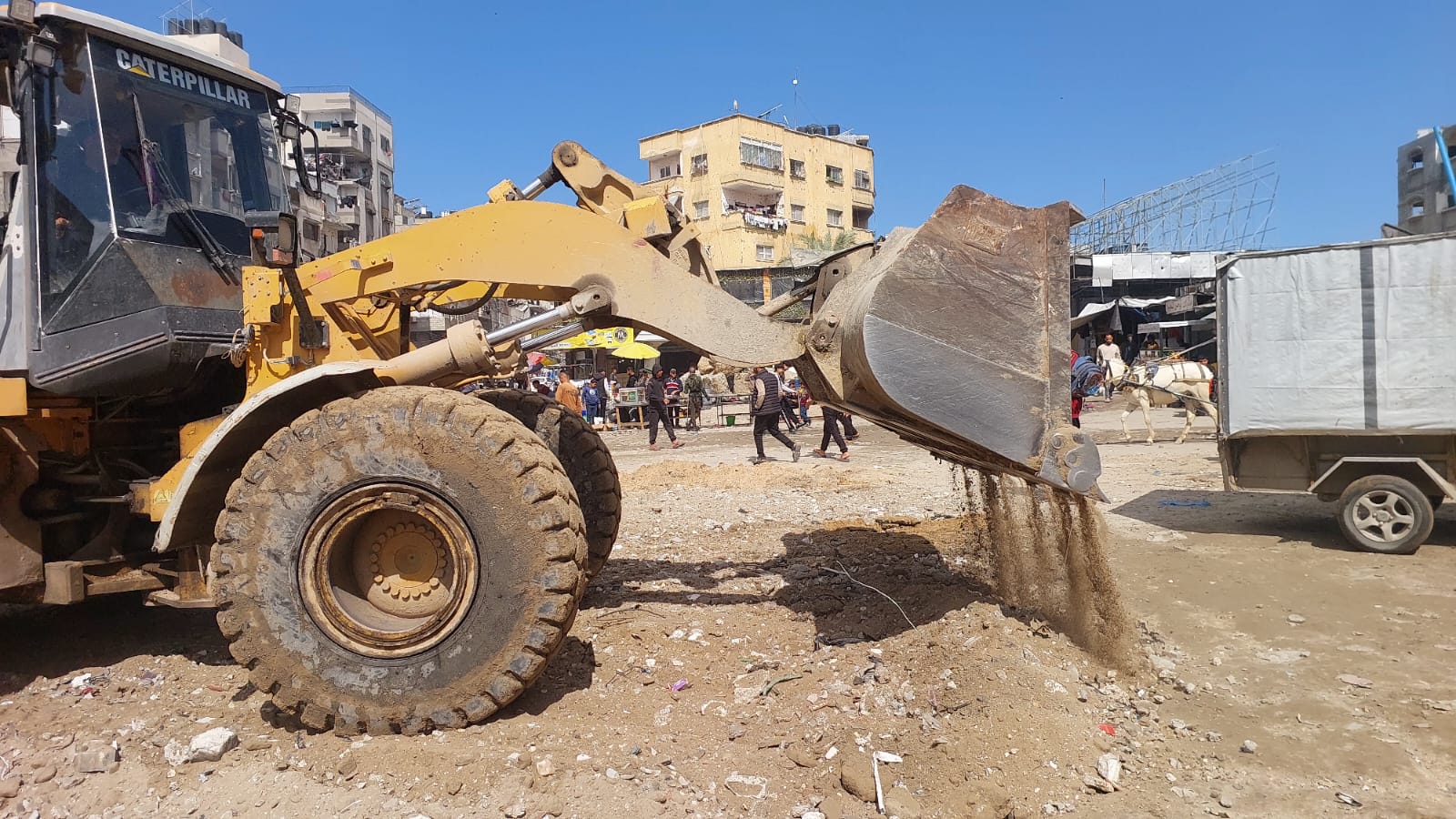 من أعمال تأهيل وتطوير دوار الجلاء (الصاروخ)